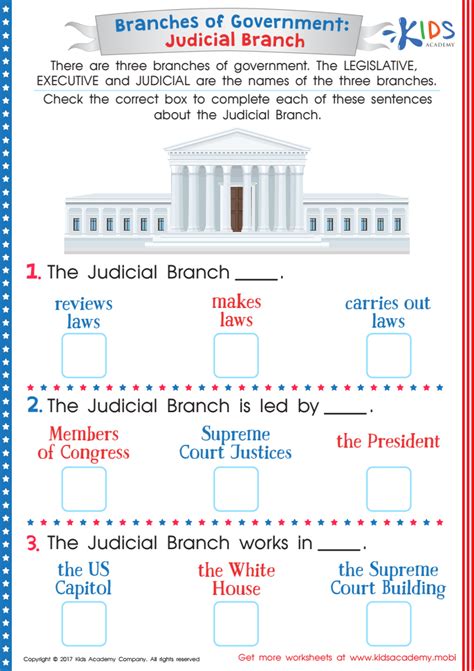 American Government Judicial Branch Worksheet Answers And Completion Rate