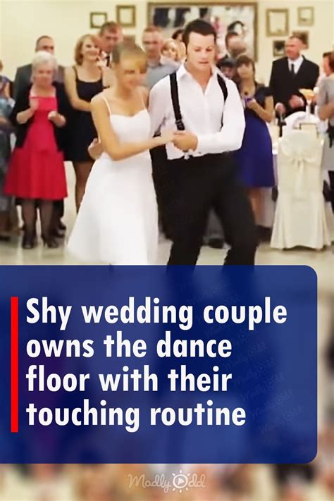 Shy Wedding Couple Owns The Dance Floor With Their Touching Routine In 2021 Wedding Couples