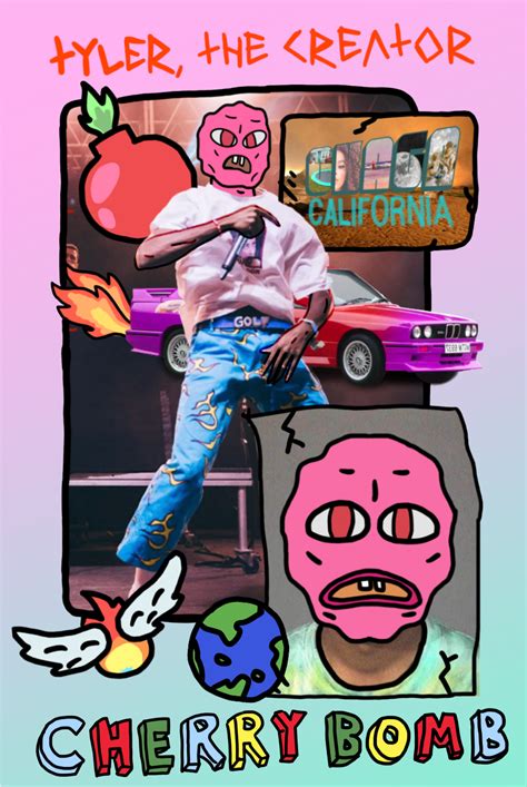 Tyler The Creator Cherry Bomb Coliflowa Posterspy