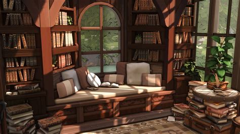 I Built A Functional Book Nook Without Cc📖 This Is Part Of A Build