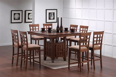 When looking for a dining room table for your house or apartment, keep two things in mind: nice giddan | Counter height dining table, Square dining ...