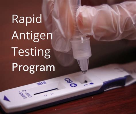Covid Rapid Antigen Testing Program Fairview And District Chamber Of