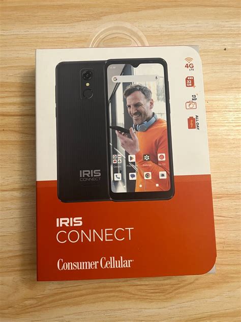 Consumer Cellular Iris Connect (32GB) Smartphone - Black | eBay
