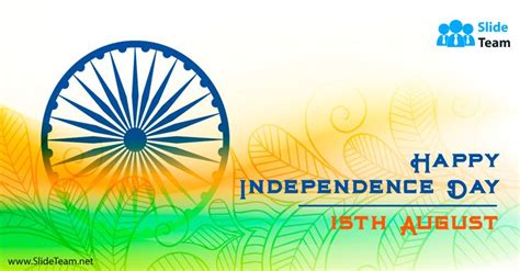 Slideteam Wishes You A Very Happy Independence Day Powerpoint Slide