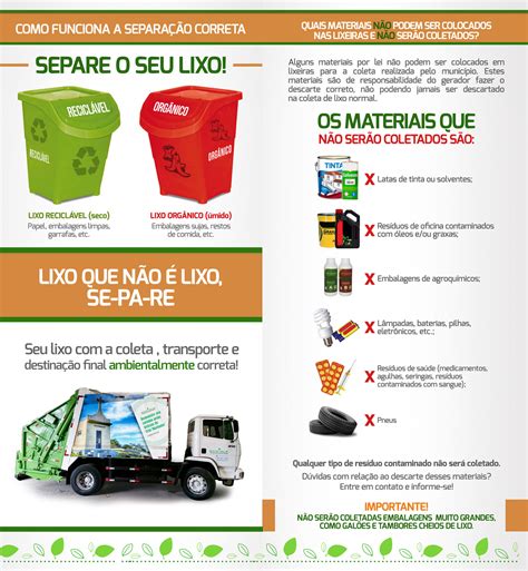 Confira Dicas De Como Separar O Lixo Para Coleta Em Cruz Machado Prefeitura Municipal De Cruz