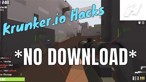 Krunker.io Hack 1.8.9 (Working) Aimbot & more - YouTube