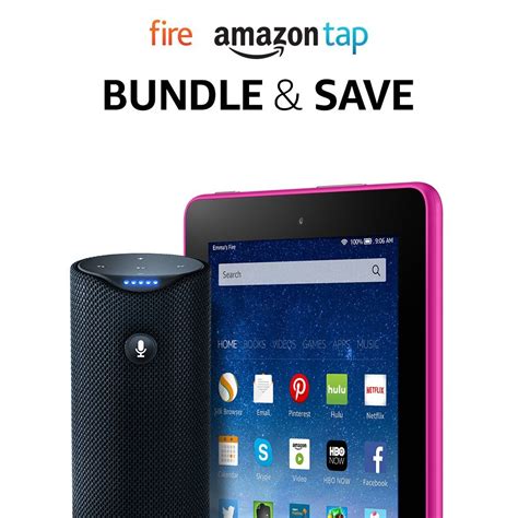 Kindle Fire Amazon Tap Speaker Bundle 80 Savings Mission To Save