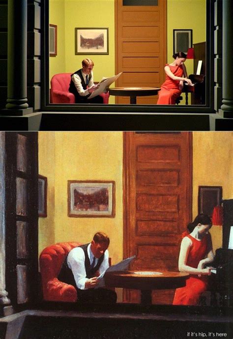 13 Edward Hopper Paintings Recreated As Movie Sets If Its Hip Its