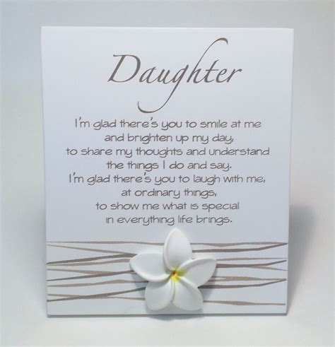 Happy birthday quotes from a mother. Splosh Daughter Poem Birthday Gift Ideas for Her WF029 | eBay