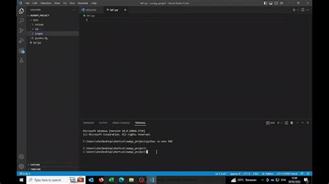 Cara Install Numpy Python Di Visual Studio Code How To Install Numpy