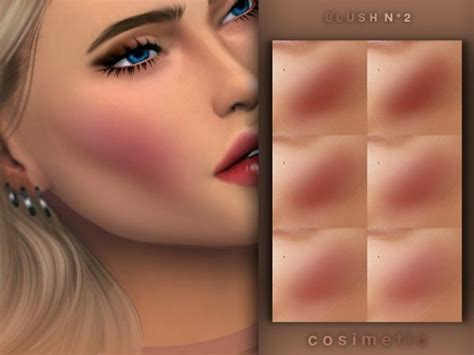 Cosimetics Blush N2 Sims Sims 4 Sims 4 Cc Makeup