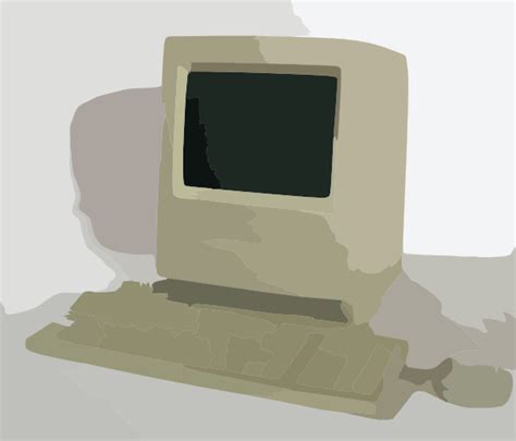 Macintosh Classic Vector Clip Art At Vector Clip Art Online
