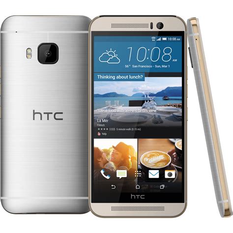 Htc One M9 32gb Smartphone Unlocked Silver Gold Htc M9gsm S