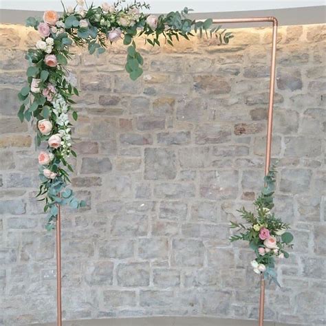 Gorge Floral Setup On Our Copper Frame By Catherinegrayflowers At