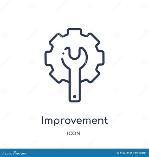 Linear Improvement Icon From Construction And Tools Outline Collection