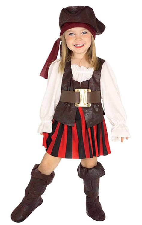 Fashion Infant And Toddler Costumes Pirate Girl Toddler Costume