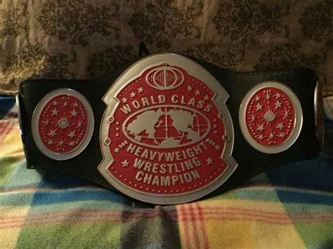 Wccw World Heavyweight Championship Belt World Championship Wrestling