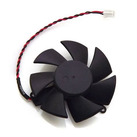 Free Shipping 45mm 01a 2pin Vga Cooler Graphics Card Cooling Fan For