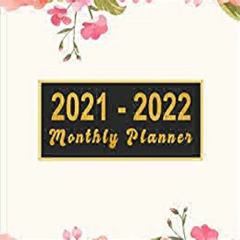 Stream Pdfdownload 2021 2022 Monthly Planner Large See It Bigger 2 Year Plan Schedule