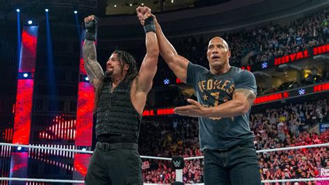 Rock And Roman Reigns May Be In A Tag Match