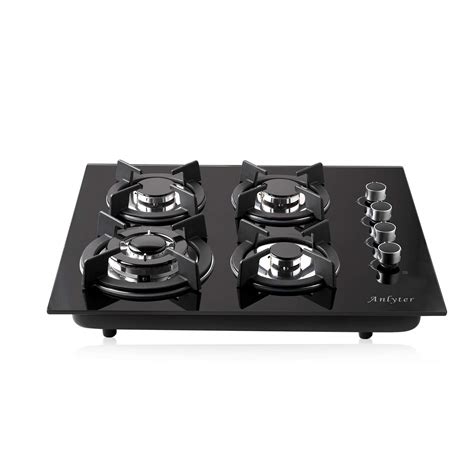 Buy Anlyter 24 Inch Cooktop 4 Burners Built In Stovetop Thermocouple