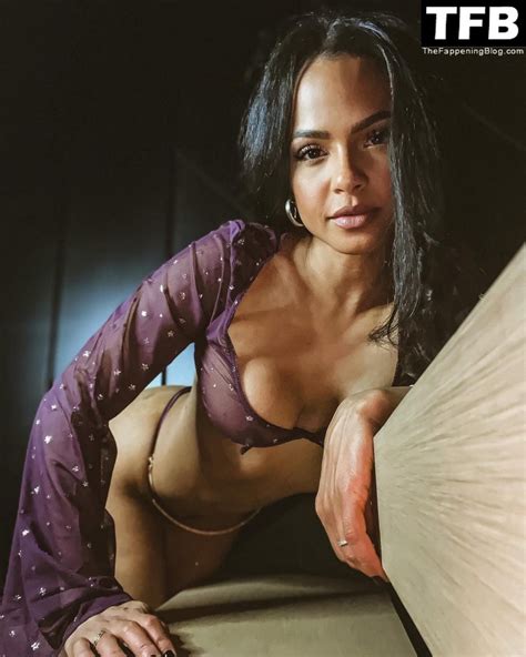 Christina Milian Flashes Her Nude Tits Photos Onlyfans Leaked Nudes