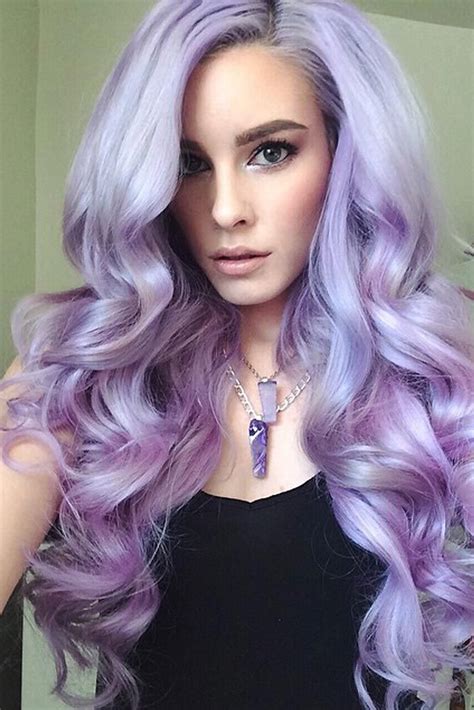21 Pastel Hair Ideas Youll Love Purple Pastel Hair Color Hair Color