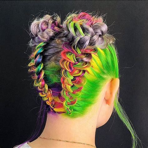 Colorful Hair All Day Coloredbeauties • Instagram Photos And