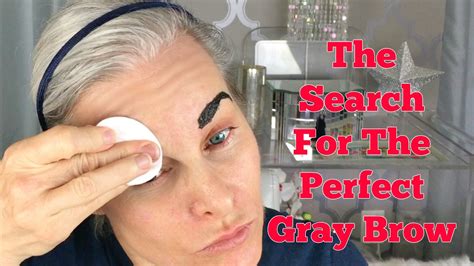 The Quest For The Perfect Gray Brow Tint Youtube
