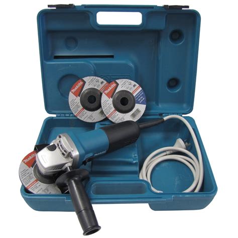Makita 710W 125mm Corded Angle Grinder with 3 Discs | Bunnings Warehouse