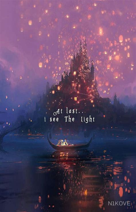 I saw the light lyrics. At last I see the light - tangled | Arte da disney, Disney ...