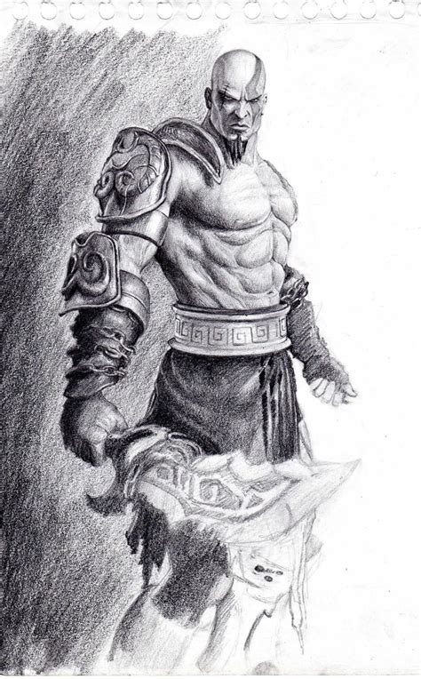 Kratos By Vviil On Deviantart Kratos God Of War God Of War War Art