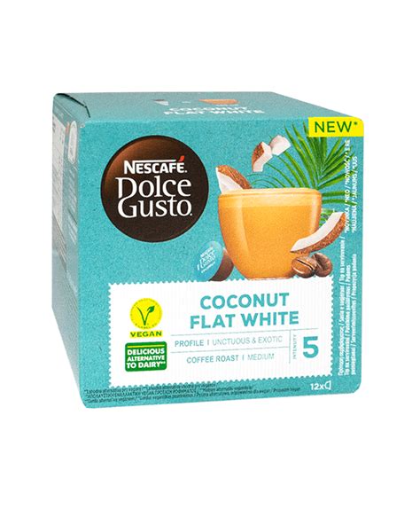 Nescafe Dolce Gusto Flat White Coconut 12 Kapsułek Sklepkawapl