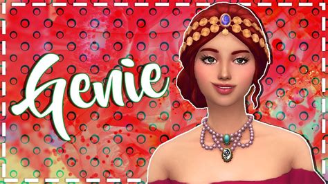 Sims 4 Genie Create A Sim Collab Wohmyplumbob Youtube