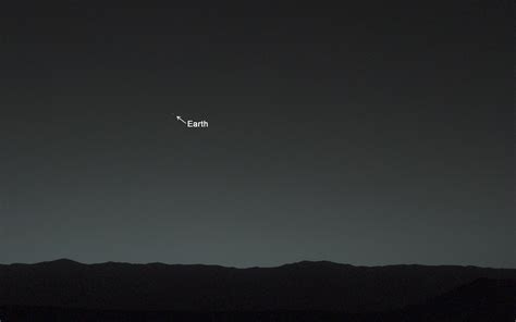 Bright Evening Star Seen From Mars Is Earth Nasa Mars Exploration