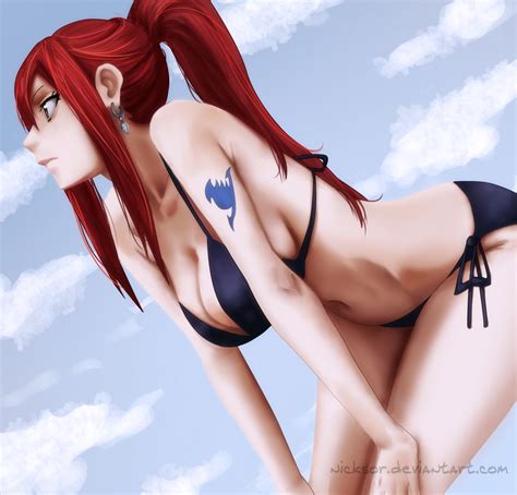Erza Scarlet Sexy Hot Anime And Characters Photo 38136052 Fanpop