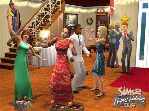 The Sims 2 Happy Holiday Stuff Image