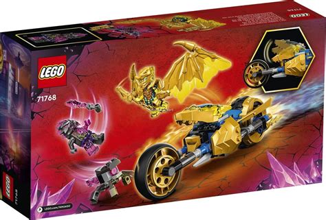 71768 Lego Ninjago Jays Golden Dragon Motorbike 137 Pieces