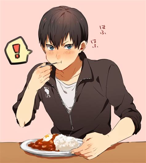 Kageyama Tobio Eating His Favorite Food 1841812 Zerochan Manga
