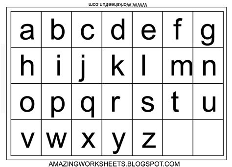 Top Free Printable Upper And Lowercase Letters Alphabet