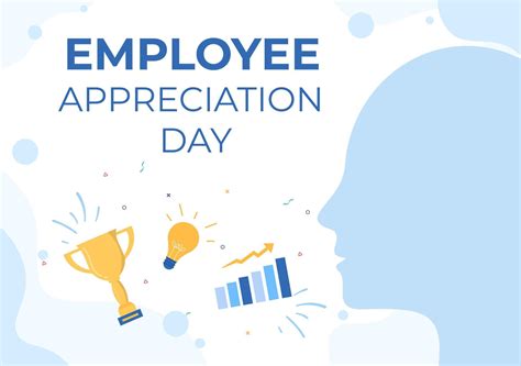 Happy Employee Appreciation Day Cartoon Illustration To Give Thanks Or