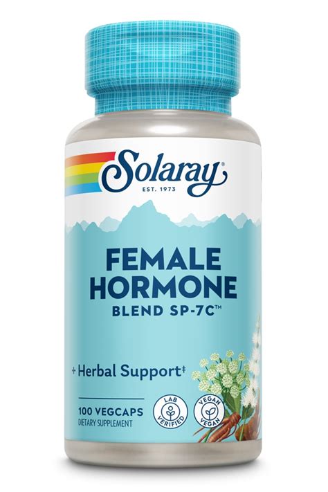 Solaray Female Hormone Blend™ Sp 7c™ 100 Capsules Vitacost