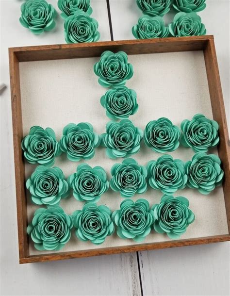 Flower Shadow Box Diy Entire Process From Start To Finish Leap Of