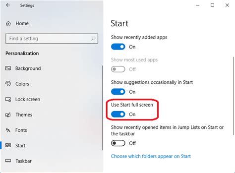 How To Enable The Start Screen In Windows 10 Javatpoint