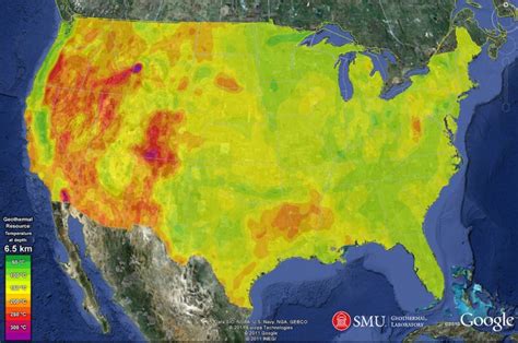 New Map Shows Us Geothermal Resources