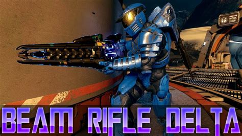 Halo 2 Beam Rifle Delta Legendary Weapon Showcase Halo 5 Guardians