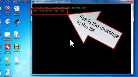 how to write a text file in command prompt printable templates