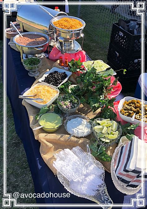 Wedding Taco Bar Taco Bar Breakfast Taco Bar Taco Bar Buffet