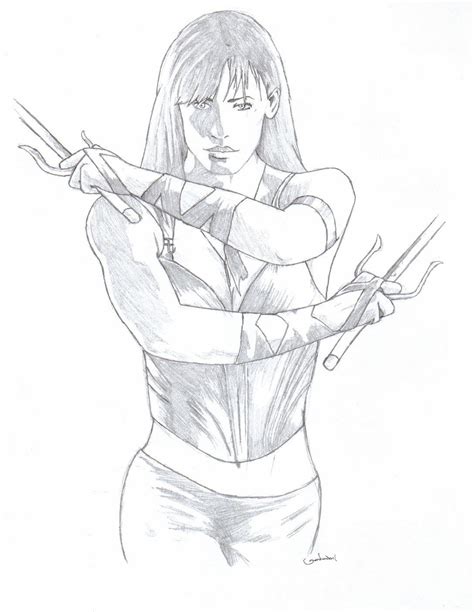 Elektra By Guardian Devil On Deviantart