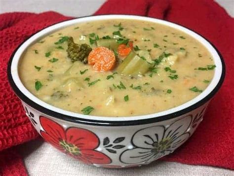 Creamy Broccoli Potato Soup Inspired Fresh Life
